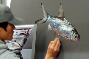 Pogledajte kako umjetnik stvara hiper-realistične slike