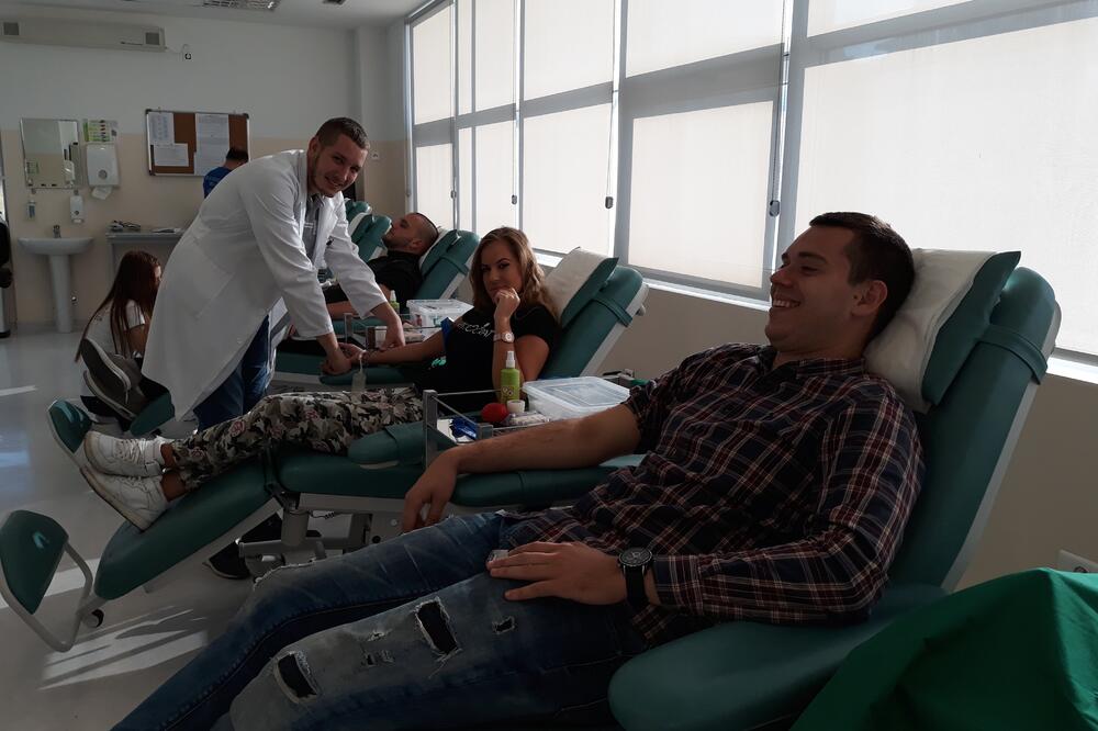 PzP dobrovoljno davanje krvi, Foto: Zavod za transfuzuiju krvi Crne Gore