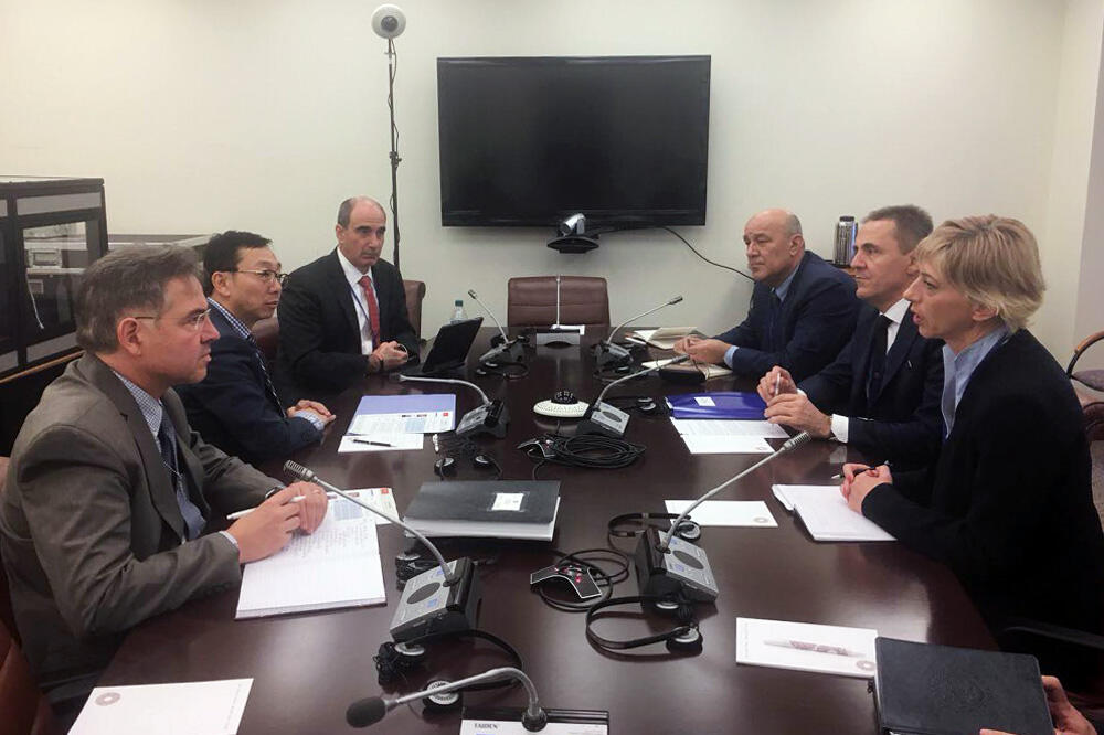 Crnogorska delegacija, sastanak MMF, Foto: Centralna banka Crne Gore
