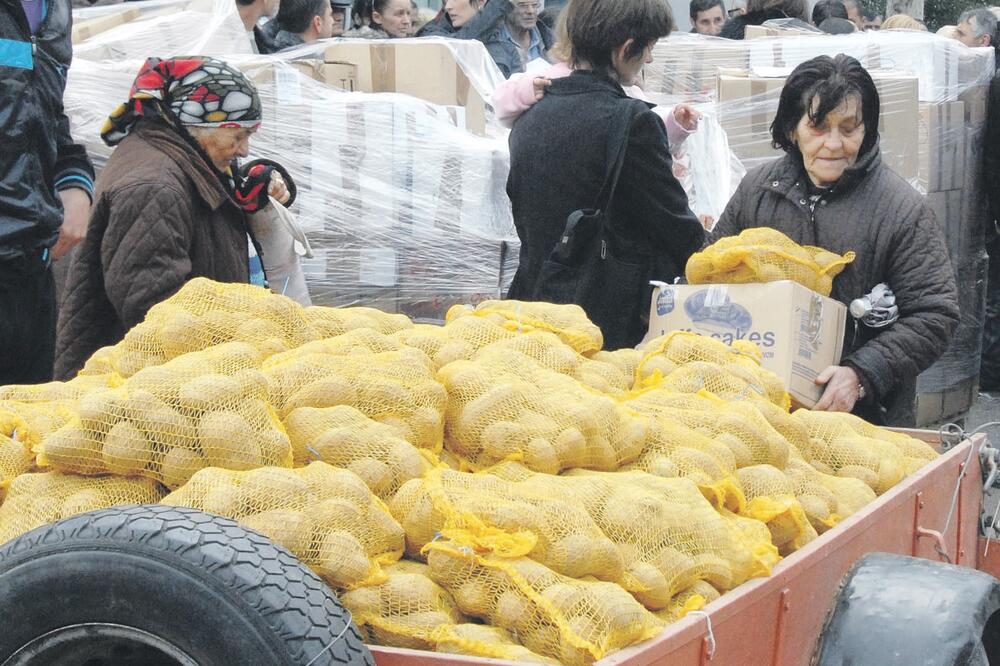 Banka hrane donacija, Foto: Arhiva Vijesti