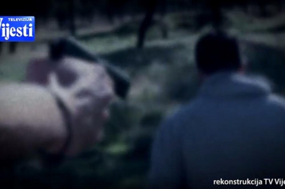 Ubistvo Pera Damjanovića, rekonstrukcija, Foto: Screenshot(TvVijesti)