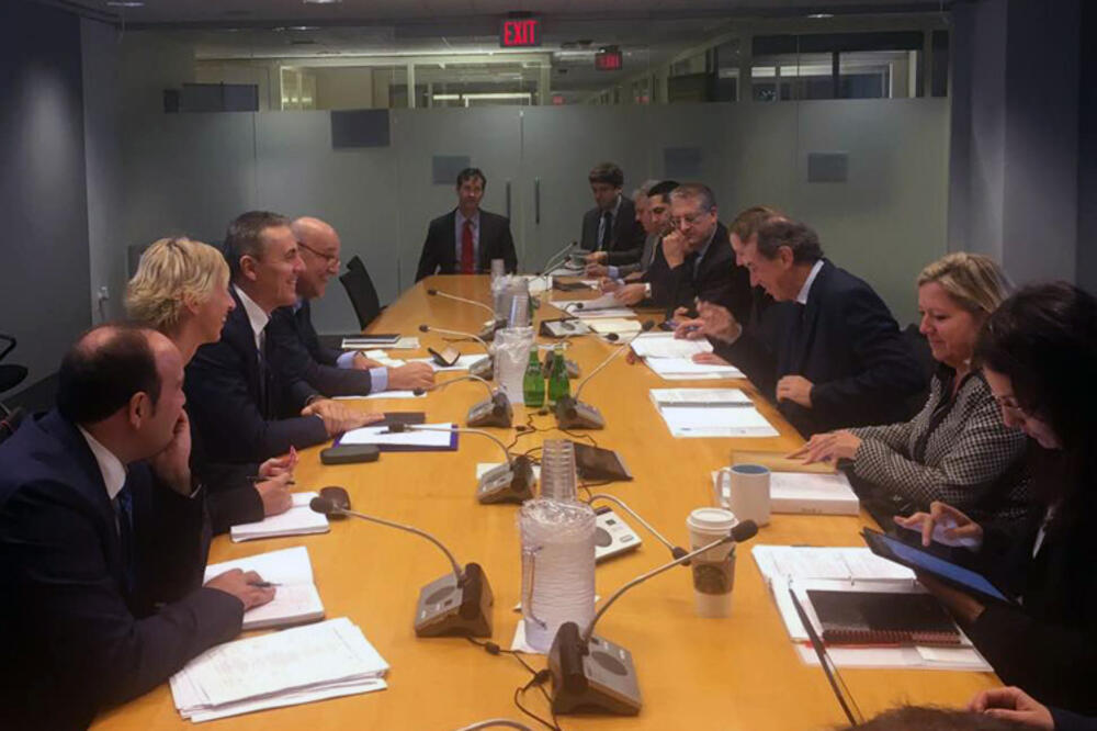 Nikola Fabris, Radoje Žugić, Darko Radunović, Foto: Centralna banka Crne Gore