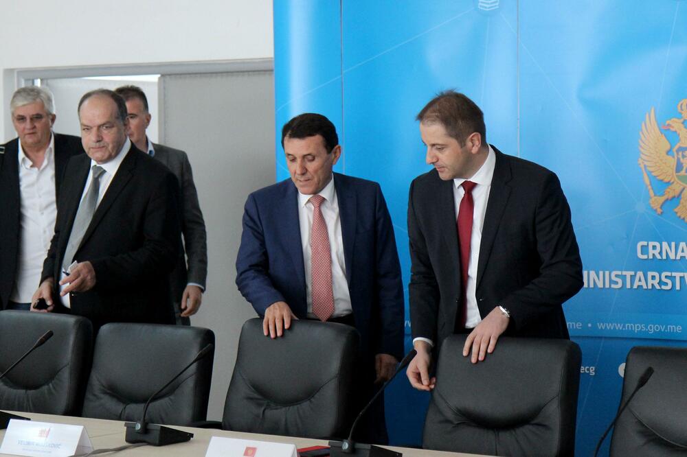 Vemilim Mijušković, Damir Šehović, Foto: Mps.gov.me