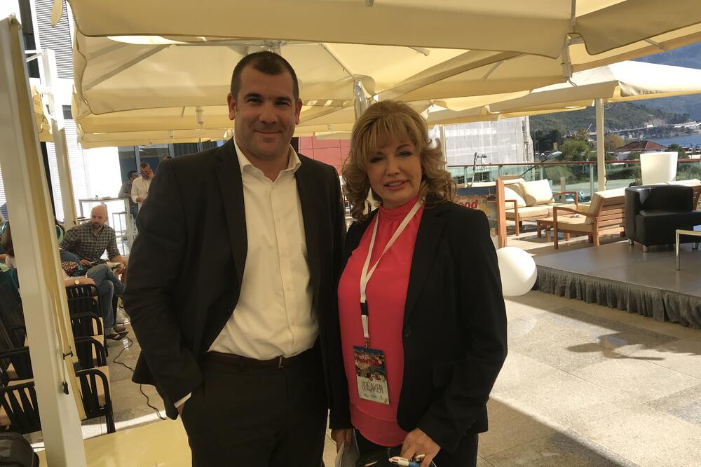 Dragan Krapović, Suzana Mančić, Foto: Vuk Lajović