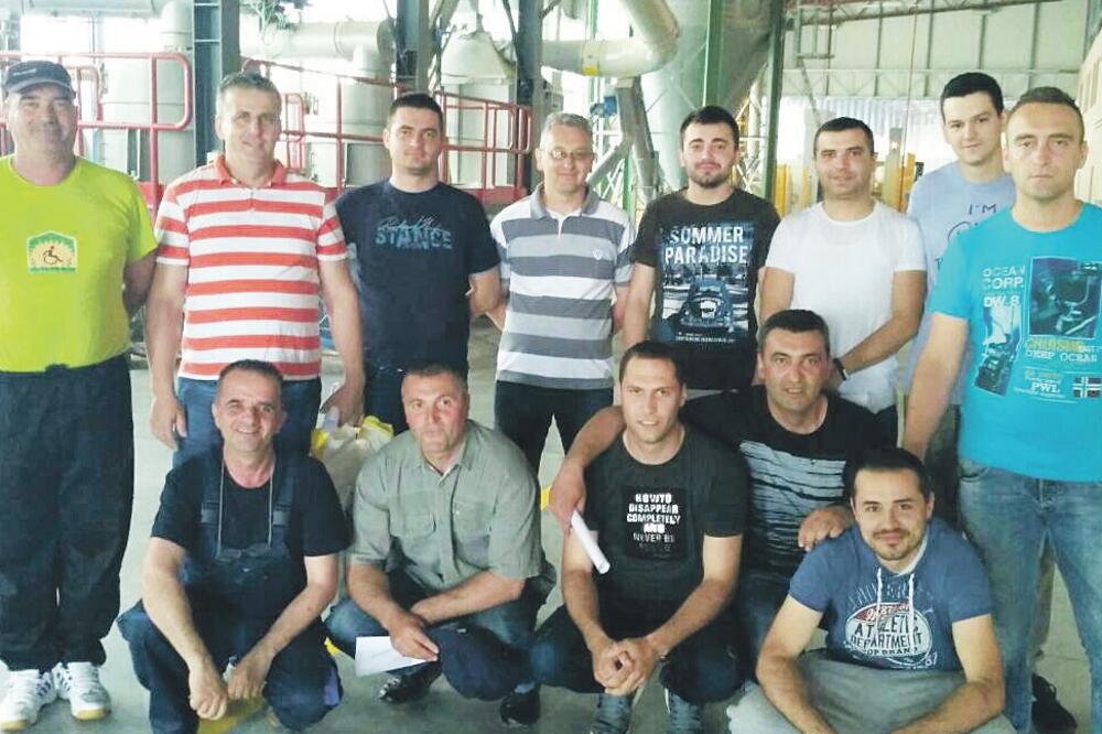 otpušteni radnici peletara Vektra Jakić, Foto: Goran Malidžan