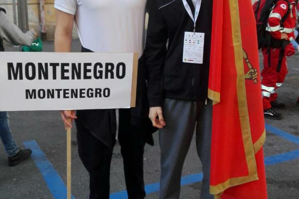 Ilija Tadić i Filip Radović, Foto: Paraolimpijski komitet Crne Gore