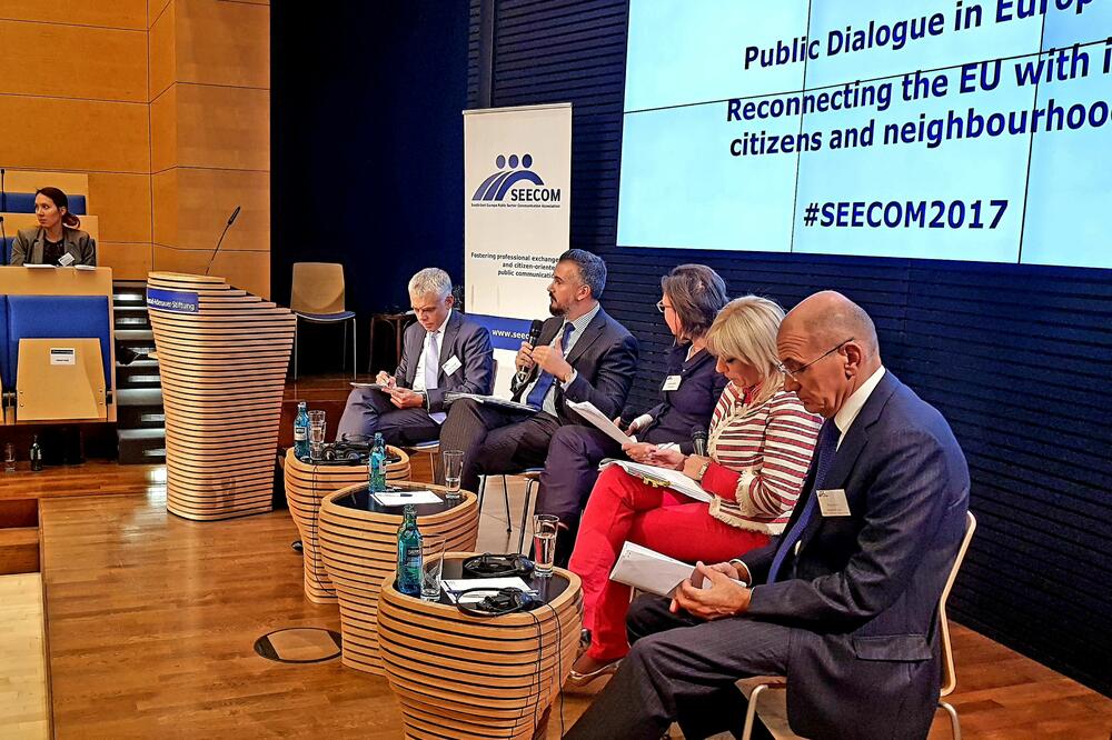 Andrija Pejović panel Berlin, Foto: Mep.gov.me