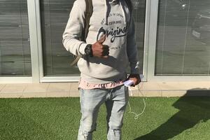 Sve je u redu sa fudbalerom Crvene zvezde: Frimpong na treningu...