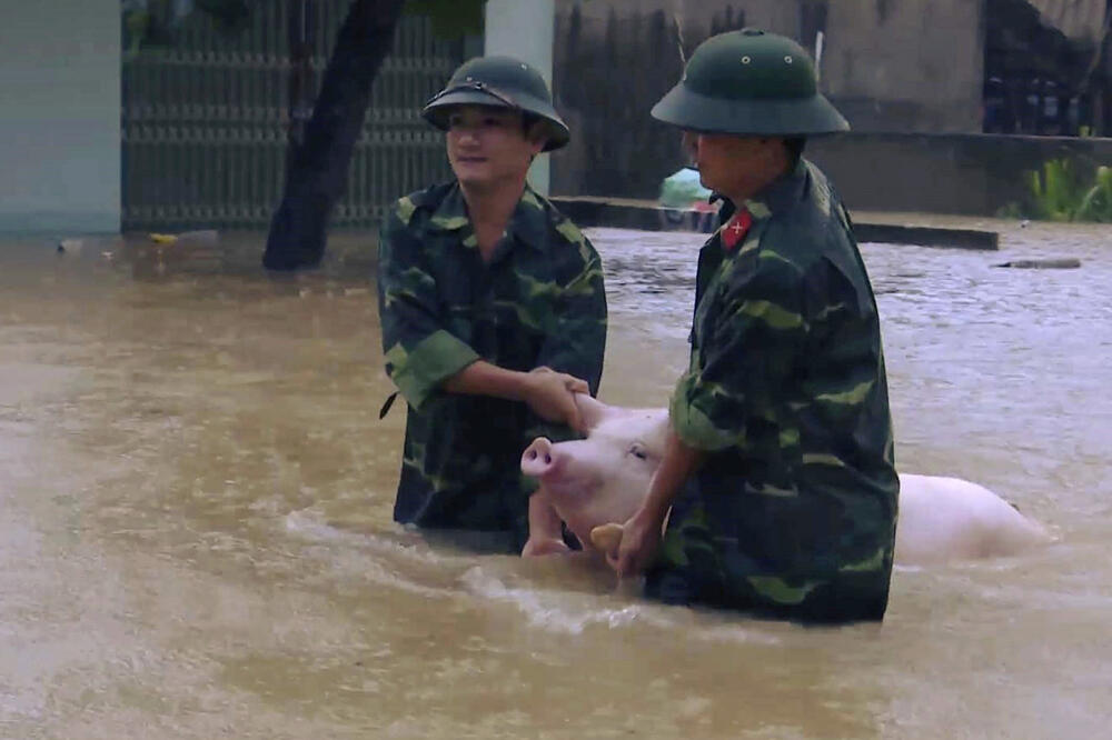 Vijetnam poplave, Foto: Beta/AP