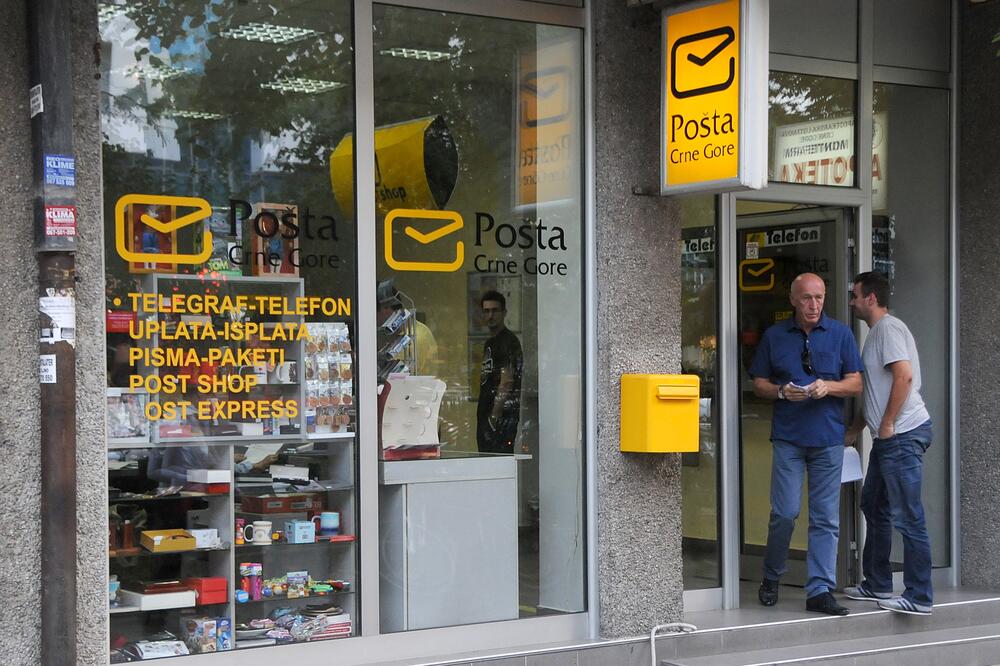 Pošta Crne Gore, Foto: Zoran Đurić