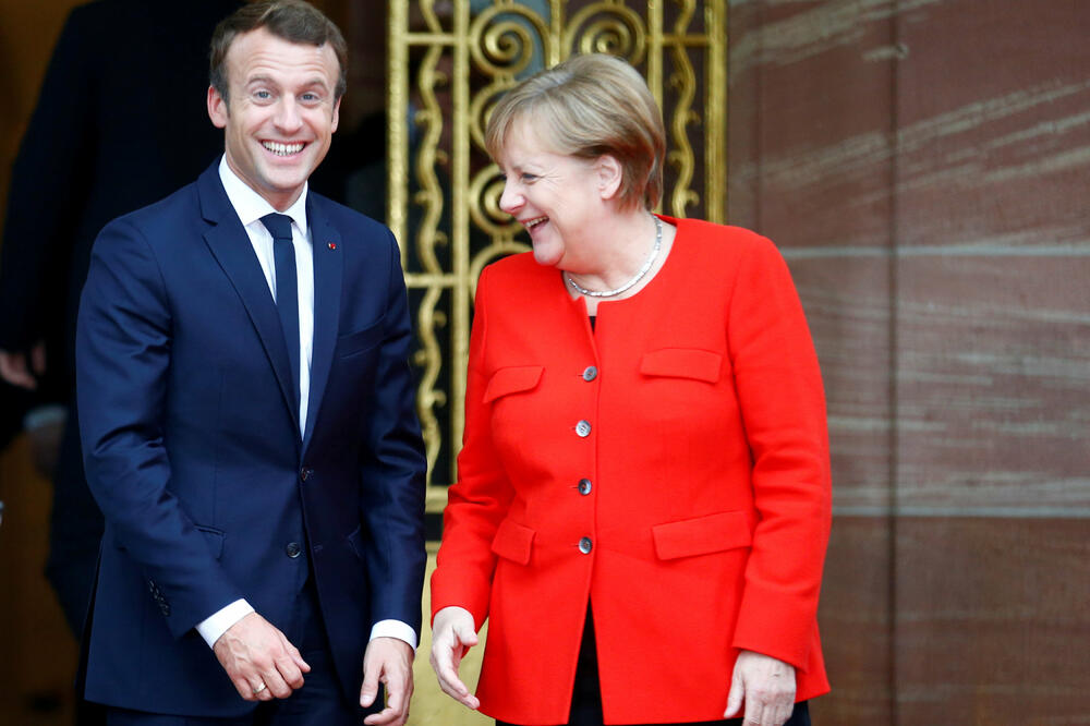 Emanuel Makron, Angela Merkel, Foto: Reuters