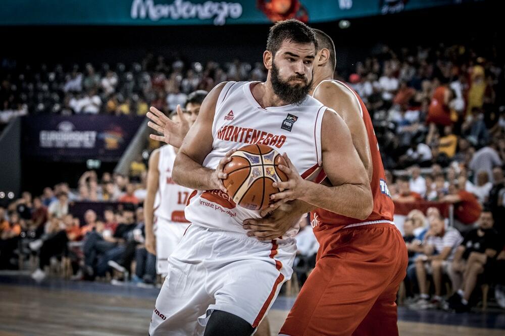Bojan Dubljević košarkaška reprezentacija Crne Gore, Foto: FIBA Europe