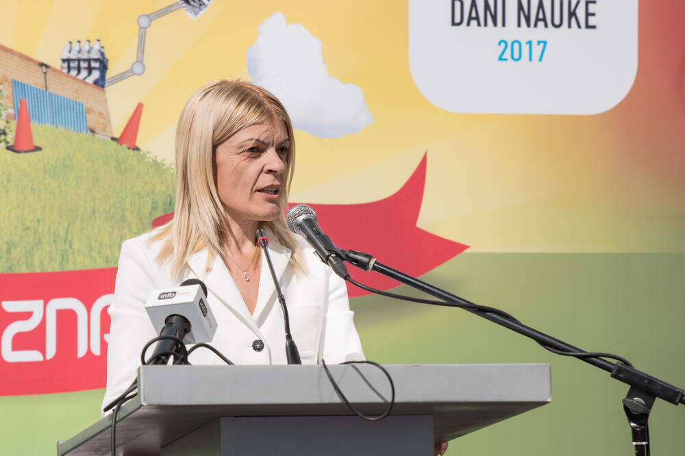 Sanja Damjanović, Dani nauke, UDG, Foto: Ministarstvo nauke