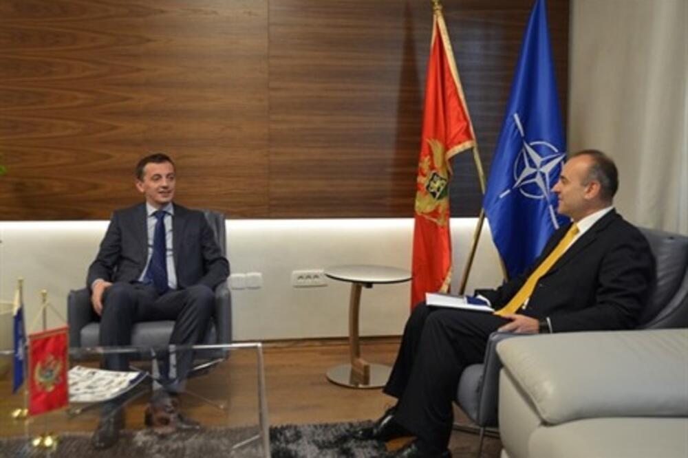 Bošković i Del Monako, Foto: Ministarstvo odbrane Crne Gore