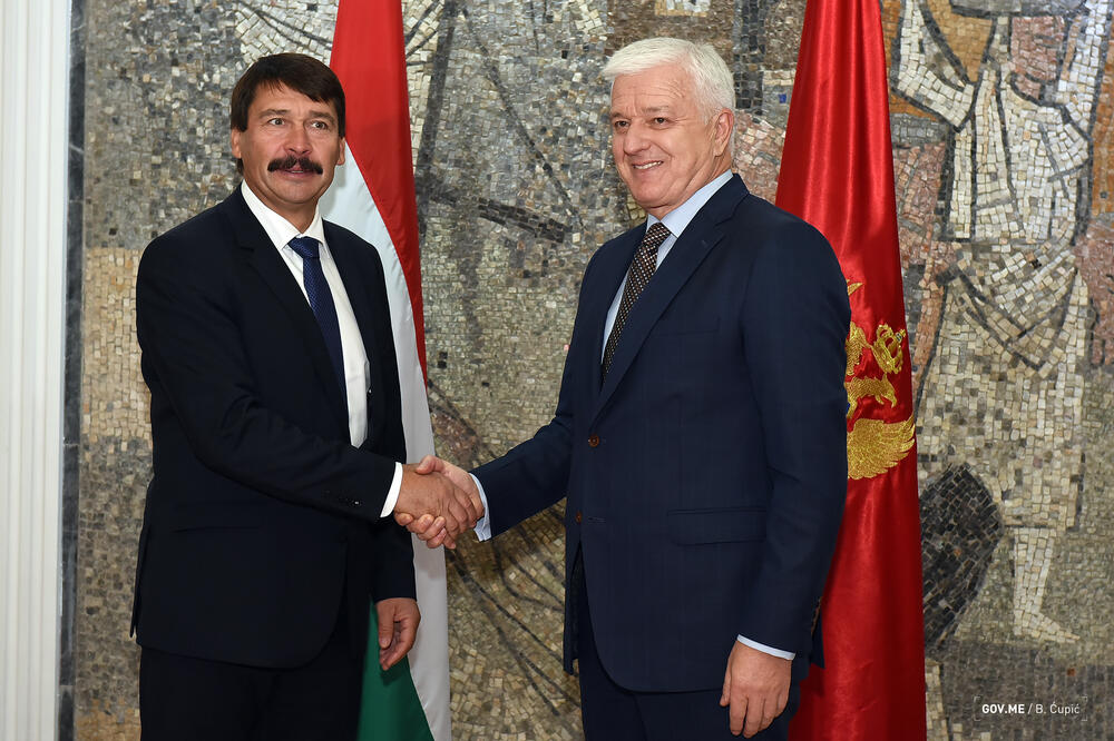Janoš Ader, Duško Marković, Foto: Vlada Crne Gore