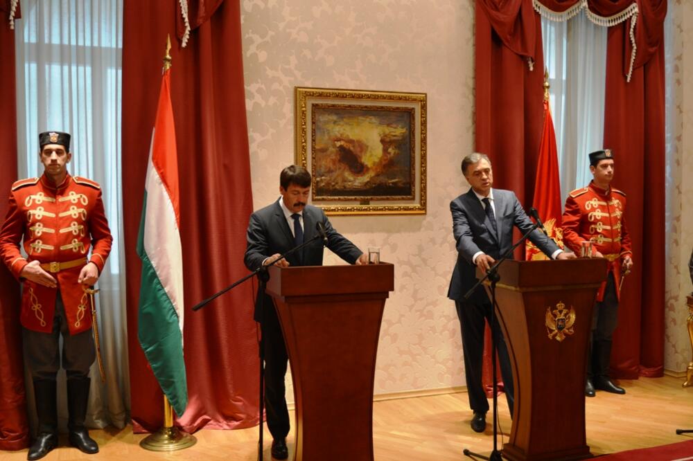 Janoš Ader, Filip Vujanović, Foto: Kabinet predsjednika Crne Gore