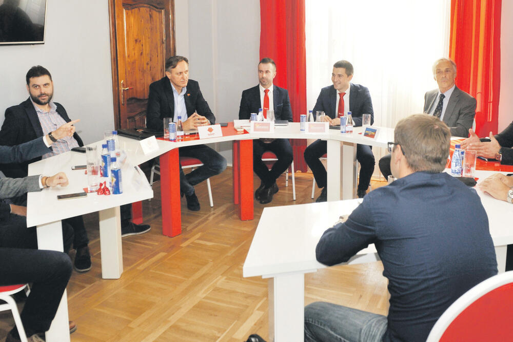 opozicija sastanak, Foto: Savo Prelević