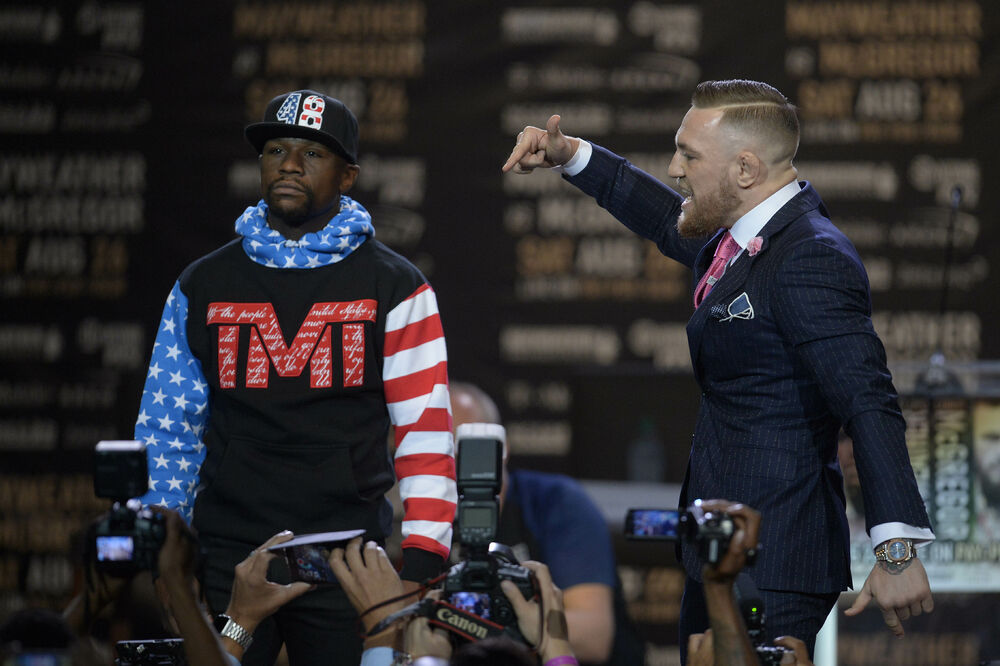 Flojd Mejveder, Konor Mekgregor, Foto: Reuters