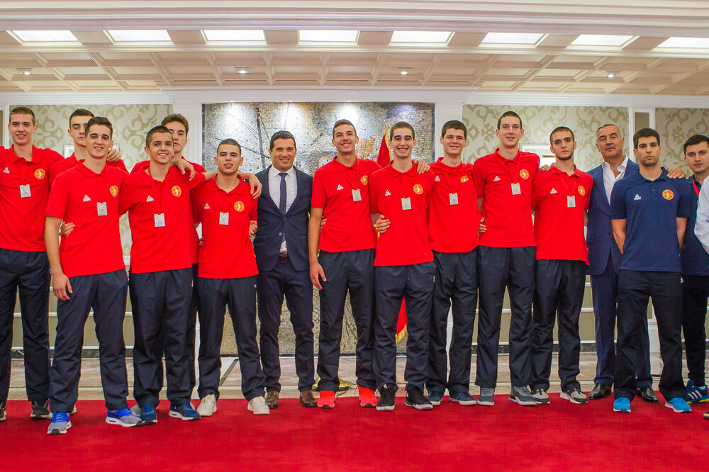 Kadetska košarkaška reprezentacija, Nikola Janović, Foto: Ministarstvo sporta