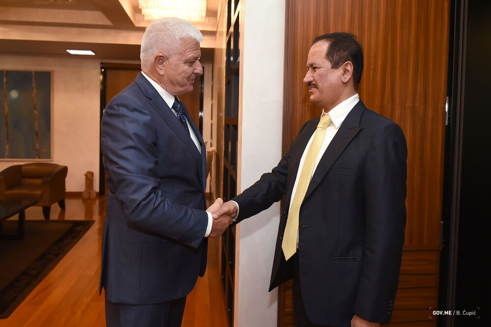 Duško Marković, Husein Sajvani, Foto: Gov.me