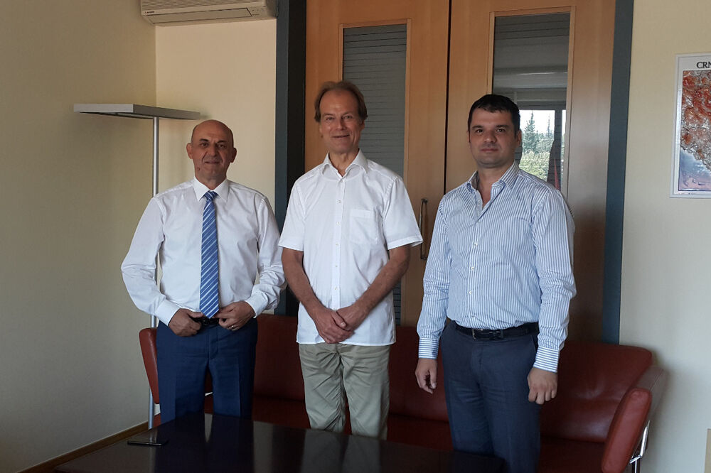 Nazif Cungu, Hans Matern, Foto: Opština Ulcinj