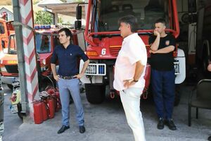 Jokić pohvalio vatrogasce i obećao novu opremu