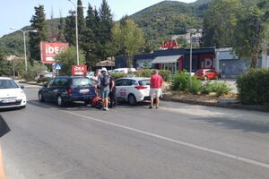 Tivat: U udesu lakše povrijeđen motociklista