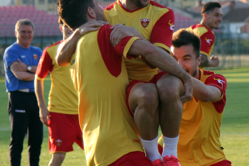 Fudbalska reprezetacija Crne Gore, trening, Foto: Filip Roganović
