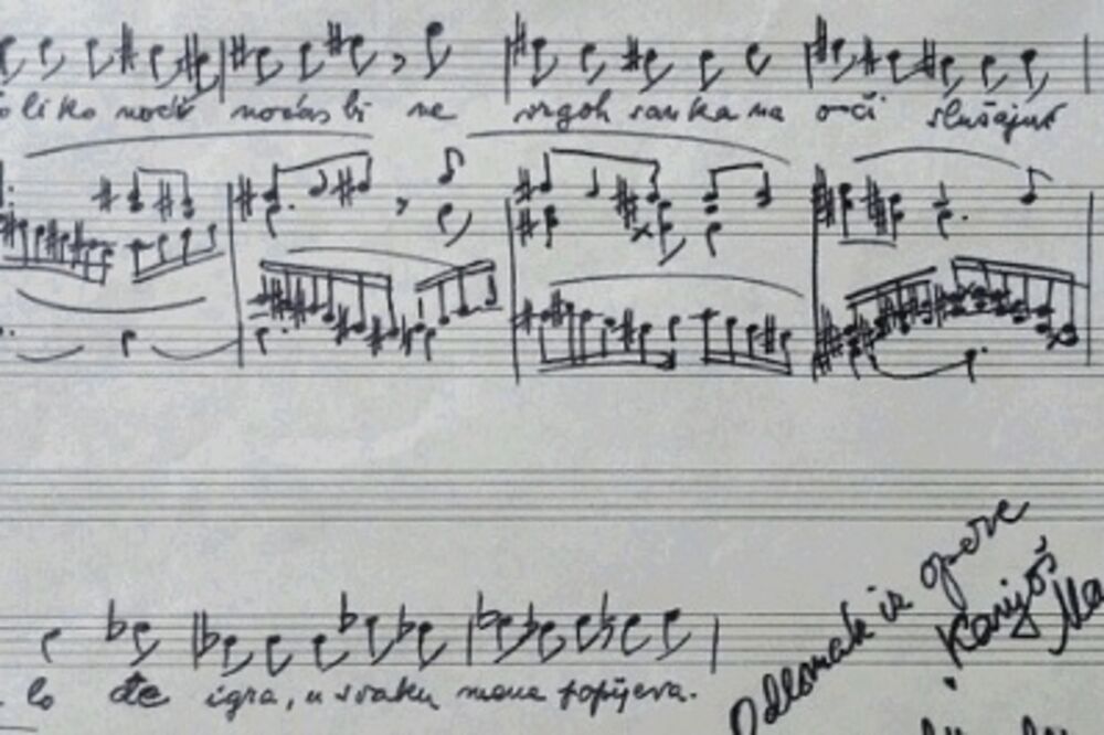 Odlomak iz Logarove opere Kanjoš Macedonović (Novine)