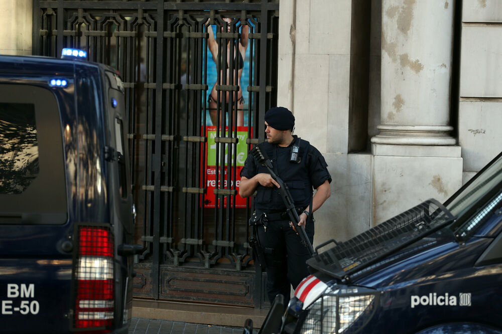 Barselona, policija, Foto: Reuters