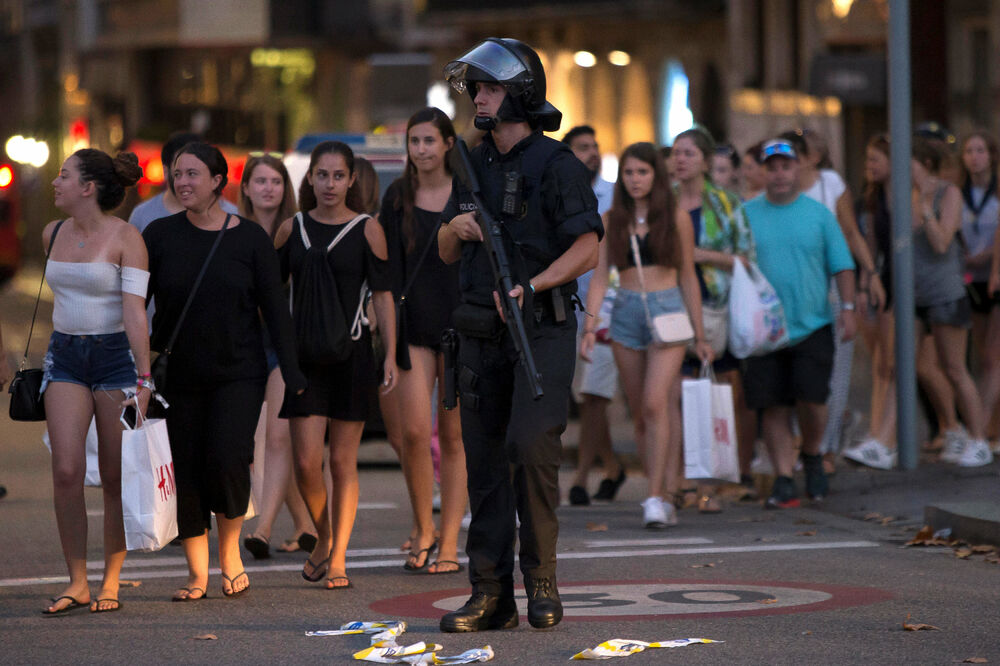 Barselona, policija, Foto: Reuters