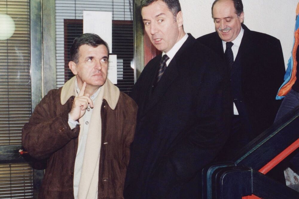 Svetozar Marović, Milo Đukanović, Foto: Savo Prelević