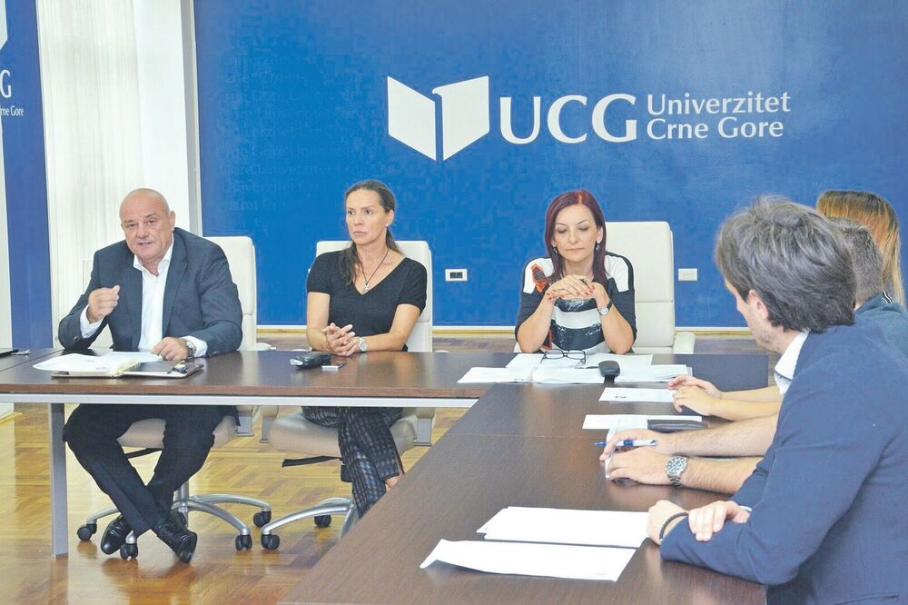 Duško Bjelica, Radmila Vojvodić, Foto: Univerzitet Crne Gore