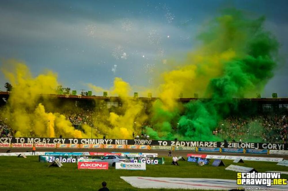 Navijači, Foto: Falubaz Zielona Góra