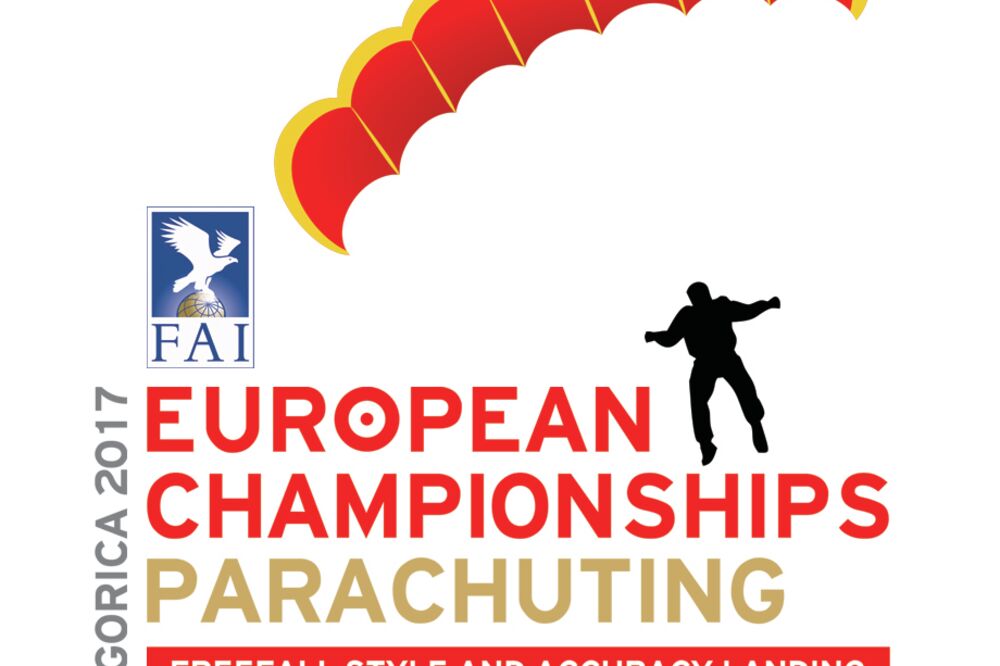 Evropsko padobransko prvenstvo logo