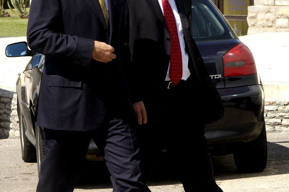 Milo Đukanović, Milan Roćen, Foto: Arhiva "Vijesti"