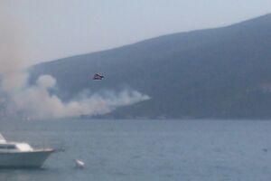 Herceg Novi: Požar iznad Španjole i naselja Topla 2
