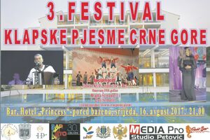 Bar domaćin trećeg festivala klapske pjesme Crne Gore