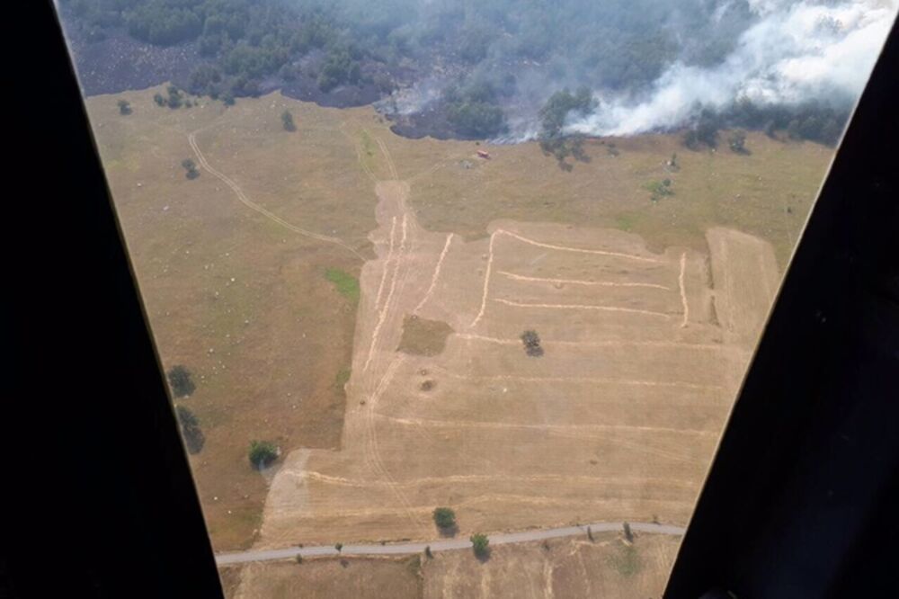 Požar, Trmanje, Foto: Služba zaštite i spasavanja Podgorica