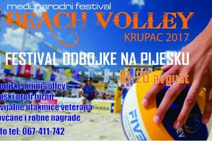 Međunarodni Festival odbojke na pijesku na Krupcu