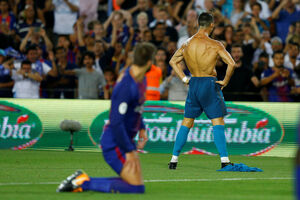 Dominacija Reala na Nou kampu - Ronaldova golčina i crveni karton