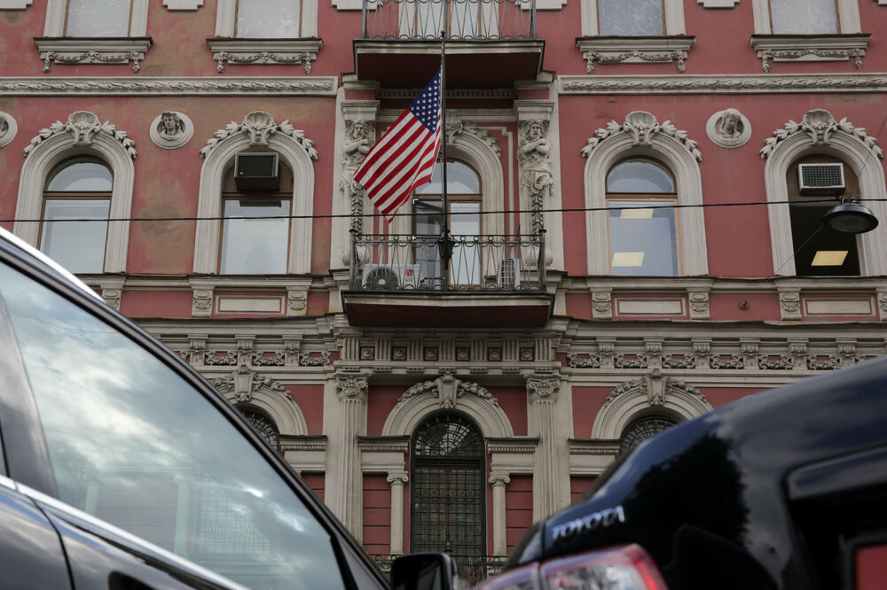 Konzulat SAD, Sankt Peterburg, Foto: Reuters