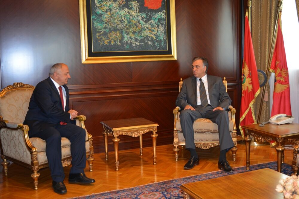 Vujica Lazović, Filip Vujanović, Foto: Kabinet predsjednika Crne Gore