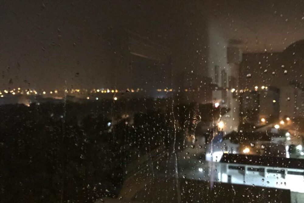 Kiša, Podgorica, Foto: Čitalac "Vijesti"