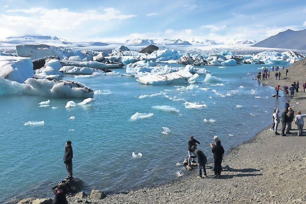 Laguna Jokulsarlon, Foto: Reuters