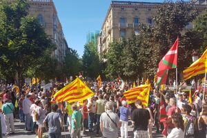 Baskija: Marš solidarnosti sa Katalonijom