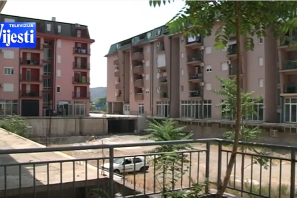 Naselje kod Krivog mosta, Podgorica, Foto: Screenshot (TV Vijesti)