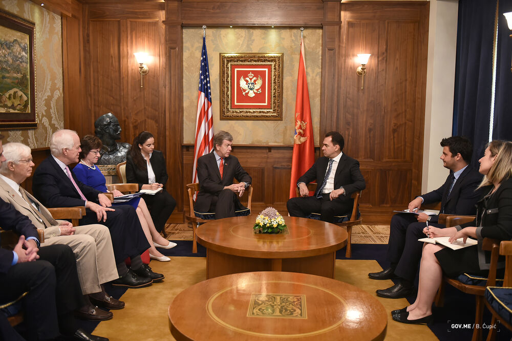 Zoran Pažin, senatori, Foto: Vlada Crne Gore