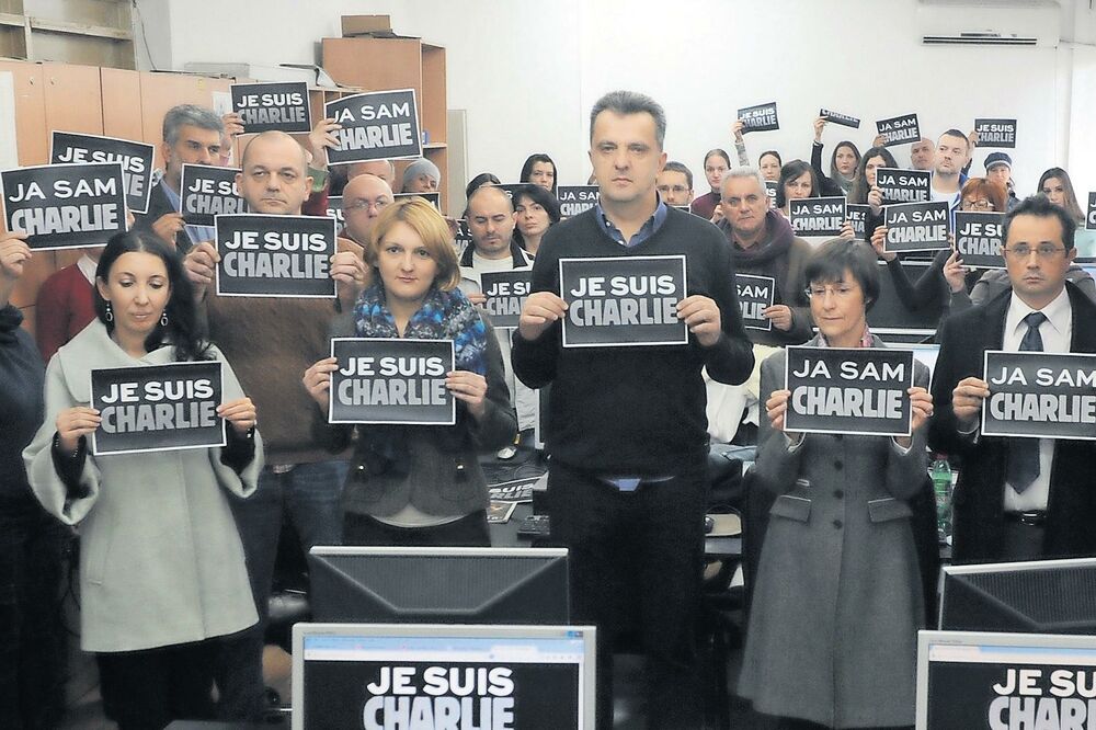 Vijesti Šarli Ebdo, Foto: Savo Prelević