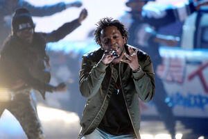 Kendrik Lamar nastupa na MTV Video Music Awards